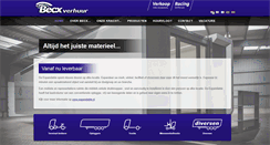 Desktop Screenshot of becxverhuur.nl