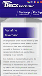 Mobile Screenshot of becxverhuur.nl
